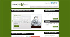 Desktop Screenshot of creativehrsolutions.com